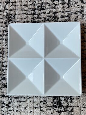 MCM Vintage Iittala Arabia Finland Lokerovati plate by Kai Frank